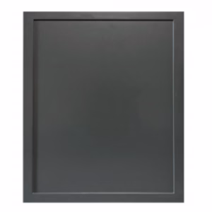 Cold black slim shaker cabinet sample, available at Iconic Cabinetry