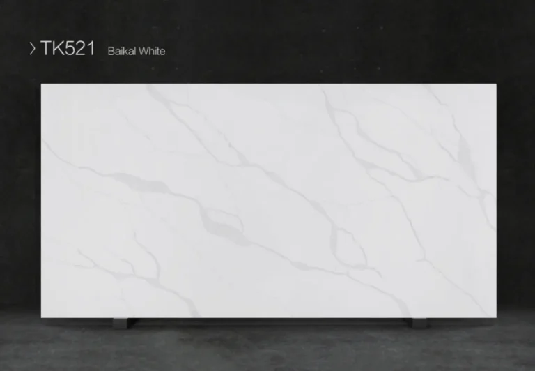 Sleek marble countertop design
