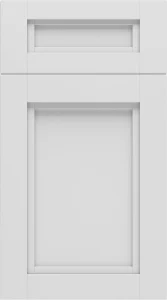 Light ash wood raised panel cabinet door with soft, washed grain texture.