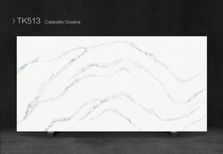 Elegant marble countertop
